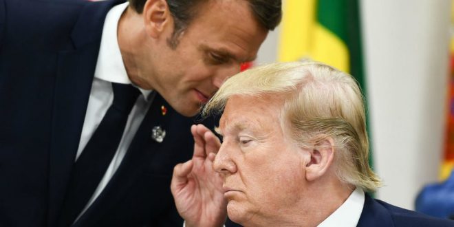 وزير الخارجية الفرنسي يرد على انتقادات الرئيس الأمريكي االاذعة بحق ماكرون